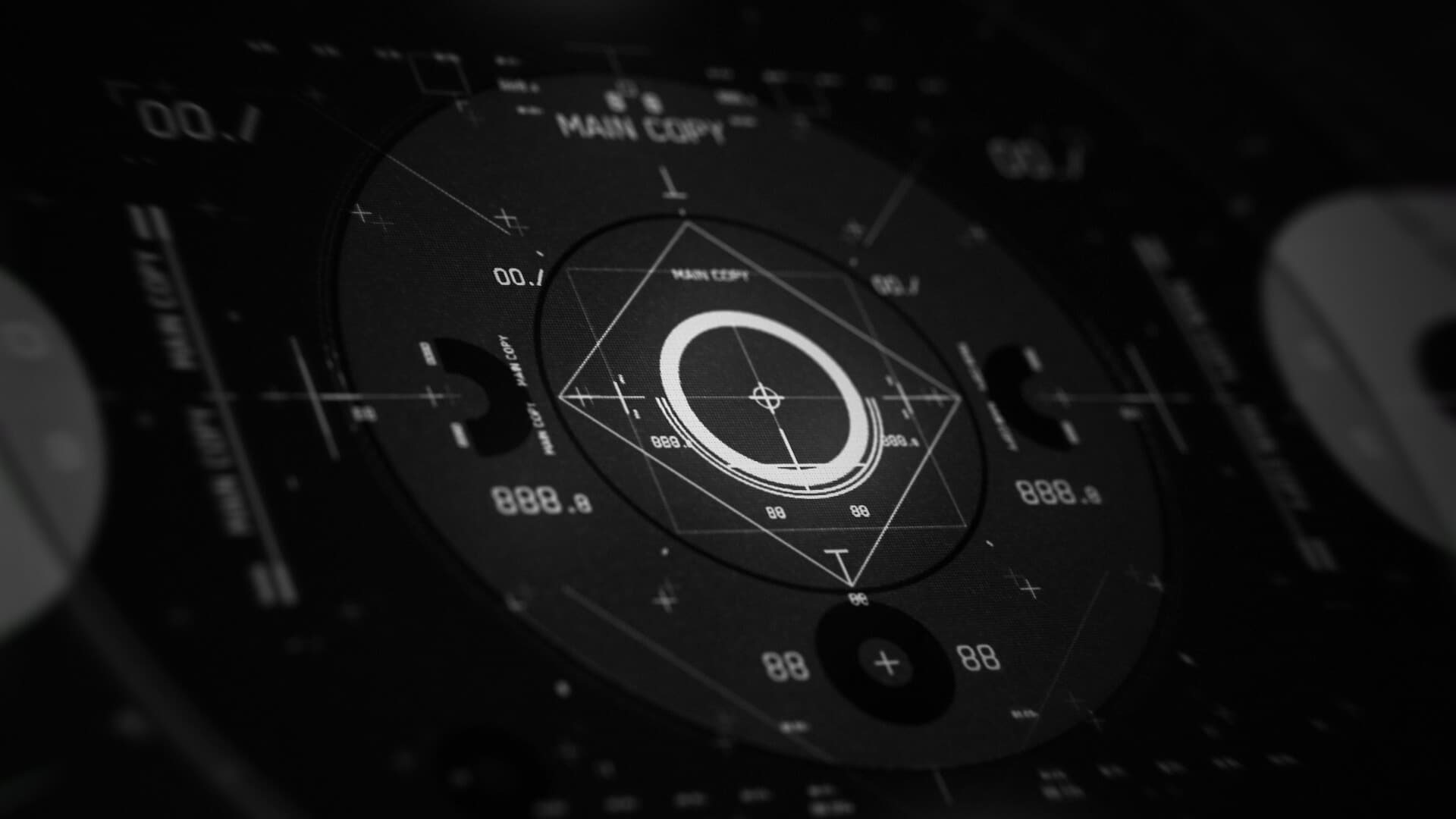 HUD Design background