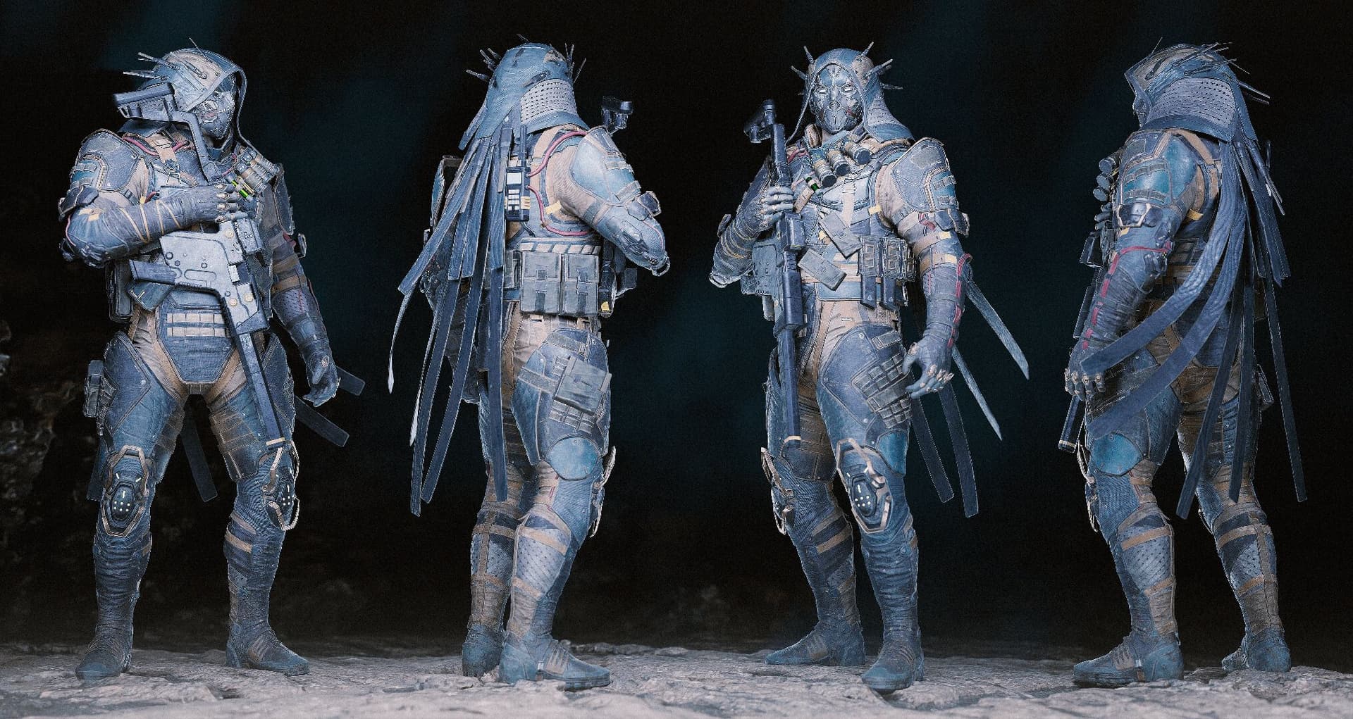 3D Character Art background